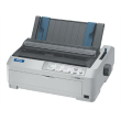 Epson FX-890 Dot Matrix Printer / 9 pin / 80 Columns / High Speed Draft 10CPI: 559 cps / High Speed Draft 12CPI: 627 cps / 128 KB buffer / Interfaces: USB and Parallel