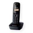 Panasonic KX-TG1611FXH Cordless phone, Black / LCD / Memory 50 numbers / Memory for 50 incoming numbers / (10levels) Auto-repeat, ringtone 12, selectable 16 tone / Wall-mount option