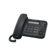 Panasonic KX-TS560FXB Corded phone, Black, LCD, Wall-mount option, Memory 50 numbers, Memory for 50 incoming numbers , (6 levels) Auto-repeat, dialing station number, Flash (100 ms), ringtones (3 levels), selectable tone / pulse dialing