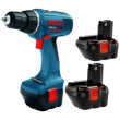 Bosch GSR 12-2 Su 3 Baterijomis Akumuliatorinis gręžtuvas-suktuvas/1.5Ah/12V/12mm/NiCd baterijos/2.5kg